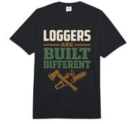 Logger Humor Logging Identity Loggers are Different Gift Comfort Colors Adult Heavyweight T-Shirt