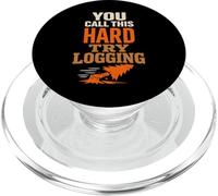 Logger Humor Logging Identity Loggers Are Different Gift PopSockets PopGrip for MagSafe