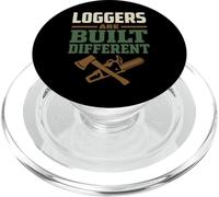 Logger Humor Logging Identity Loggers Are Different Gift PopSockets PopGrip for MagSafe