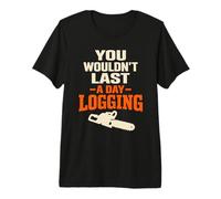 Logger Humor Logging Identity Loggers are Different Gift Premium T-Shirt