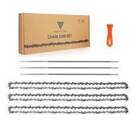 Loggers Art Gens 3 Pack 16 Inch Chainsaw Chains 3/8 LP .050" 56 Drive Links Fits Craftsman/Sears, Echo, McCulloch, Poulan, Homelite, Ryobi