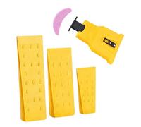 Logging Spacer Set ABS Five Piece Kerf Access Aid for Tree Work, Outdoor Cutting Jobs, Compact Arborist Gear, Easy Pack Storage Case Logging Spacer Kerf Opener Tree Cutting Pruning