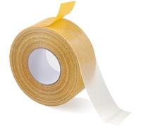 loghohu Double Sided Fabric Tape, 1.18 Inch x 66 Feet Super Thin Double Sided Adhesive Tape Clear No Residue Fabric Tape for Clothes Carpet Poster