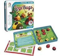 SmartGames Magnetic Puzzle Game Logibugs - 48 Challenges, Ages 6+ - Tin