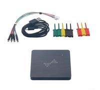 Logic Analyser, DSLogic Portable 100MHz Sampling USB 16GB Depth 16 Channel Basic Edition for Circuit Testing Debugging Tool