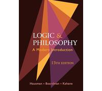 Logic and Philosophy: A Modern Introduction