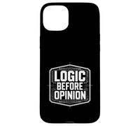 Logic Before Opinion Engineer Thinking Case for iPhone 15 Plus