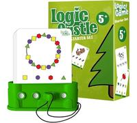 Logic Castle Educational Card, Cooperative Matching Game, Develops Logical Thinking Fine Motor Skills Problem Solving, Screen-Free Brain Teaser Toy, for Ages 3-6 (Normal Mode)