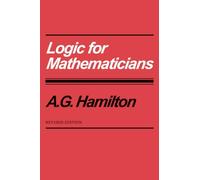 Logic for Mathematicians