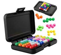 Logic Games, Iq Puzzler Pro, Puzzle Games Iq Games Travel Game 200 Challenges 3-Mode Brain Teaser Set