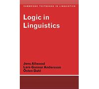 Logic in Linguistics (Cambridge Textbooks in Linguistics)