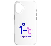 Logic Is Hot Funny Sexy Nerdy Math Lover Design Case for iPhone 16