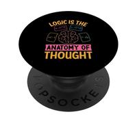 Logic Is The Anatomy Of Thought PopSockets Adhesive PopGrip