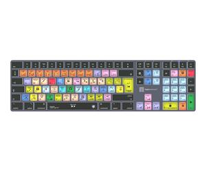 Logic Keyboards Logic Pro X TITAN Keyboard Titanium Grey