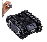 Logic Link - Chain Fidget, Rhythmic Click Slider, Focus Spinner, Sophisticated Desk Accessory, Silent Travel Calm Tool, Matte Alloy Hand Engine For Study Concentration