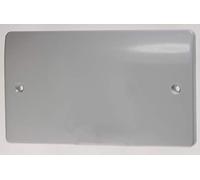 Logic Plus 2 Gang Moulded Blank Plate