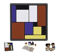 Logic Puzzle Brain Teaser Game For Kids & Adults, 88 Challenges 4 Difficulty Levels Brain Puzzle Games, Logic Jigsaw Puzzles With Storage Tray, Logical Thinking Training Puzzles For Travel Camping