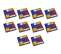 Logic Puzzle Brain Teaser Game for Kids & Adults, Logical Thinking Training Puzzles Toy, 88 Challenges 4 Difficulty Levels Fun Logic Thinking Jigsaw for Home School Office Travel Camping