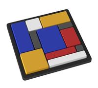 Logic Puzzle Brain Teaser Game for Kids & Adults, Logical Thinking Training Puzzles Toy, 88 Challenges 4 Difficulty Levels Fun Logic Thinking Jigsaw for Home School Office Travel Camping