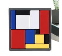 Logic Puzzle Game 88 Level Challenges, Intelligence Development Toy Cube With Challenges Book & Tray, Brain Teaser For Critical Thinking, Use For Family Night, Classroom, Car Travel