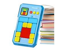 Logic Slide Puzzle - Handheld Brain Teaser, Educational Problem Solving Game, Pocket Size Strategy Toy, Cognitive Development Management Accessory, Toy Category, Number Grid Classroom Travel