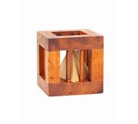 LOGICA GIOCHI Puzzles art. Effugium - 3D Wooden Puzzle - Difficulty 3/6 Hard - Leonardo da Vinci Collection