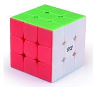 Logica - Magic Cube 3x3 Warrior S - Without Stickers - Fast and Cheap Cube - For Speedcubers - Smart Games