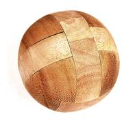 Logica Puzzle Art. The Cannon Ball - 3D Wooden Puzzle - Difficulty 4/6 Extreme - Leonardo da Vinci Collection