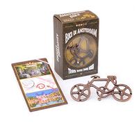 Logica Puzzles Art. Amsterdam Bike - Metal Brain Teaser - Difficulty 3/6 Hard - Cast Puzzle - Travellers Collection