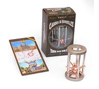 Logica Puzzles Art. Brussels Cage - Metal Puzzle - Difficulty 3/6 Hard - Cast Puzzle - Travellers Collection