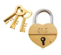 Logica Puzzles Art. Heart Lock Puzzle - Tricky Padlock - Lock Puzzle - Metal Puzzle - Brain Game Tricky Lock