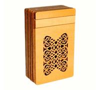 Logica Puzzles Art. Medici's Box - Wooden Brain Teaser - Secret Box - Difficulty 5/6 Incredible - Leonardo da Vinci Collection