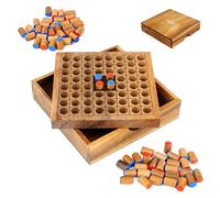 Logica Puzzles Art. Othello - Board Game in Fine Wood - Strategy Game for 2 Players - Travel Version