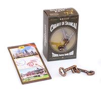 Logica Puzzles Art. Shangai Keys - Metal Puzzle - Difficulty 2/6 Medium - Cast Puzzle - Travellers Collection