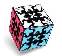 Logica Puzzles - Gear Magic Cube 3x3 (Colour Box) - For Beginners - Puzzle Challenge - Smooth Rotation - Collectible Cube