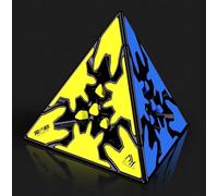Logica Puzzles - Magic Cube Gear Pyraminx - Twisty Pyramid Puzzle - Collectors Cube - Speedcube - Collectible Cubes - Puzzle Challenge - Intelligence Games