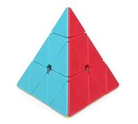 Logica - Pyraminx Qiming S2 Magic Cube Without Stickers - Cheap Speedcube - 3D Puzzle - Pyramid Cube - Speed Cube - Speedcubing - Collectible Cube
