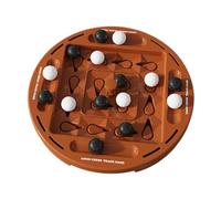 Logical Chess Track Brain Teaser Toy for Travel Camping Ages 7-14 Years Round