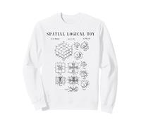 Logical Toy Patent Competitive Puzzle Cube Rubik Speed Cubin Sweatshirt