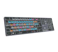 Logickeyboard Adobe Graphic Designer TITAN Wireless Backlit Windows Keyboard