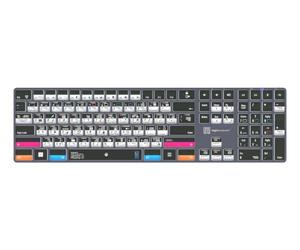 LogicKeyboard Adobe Photographer PS/LR Titan FR PC Tastatur QWERTY FR USB/Bluetooth Schwarz (LKB-PSLR-TPC-FR)
