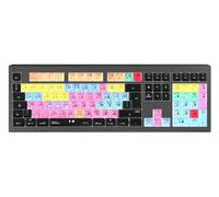 LOGICKEYBOARD Backlit 'Astra2' designed for Avid Pro Tools on Mac • UK English layout • p/n LKB-PT-A2M-UK