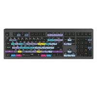 Logickeyboard Designed for Blackmagic Design Davinci Resolve 17 Compatible with macOS Astra 2 Backlit Keyboard # LKB-RESB-A2M-US