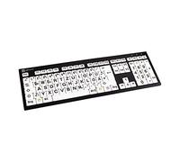 LogicKeyboard, keyboard, black/white, LKB-LPBW-BJPU-DE