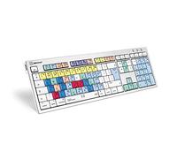 LogicKeyboard LKB-CBASE-CWMU-UK Keyboard Steinberg Cubase/Nuendo ALBA UK Mac Silver/White/Multicoloured