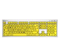 Extra Large Print Apple Alba keyboard for the Visually Impaired