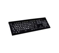 Logickeyboard LKB-LPWB-A2M-UK keyboard Home USB QWERTY English Grey