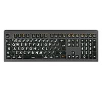 Largeprint - White on Black Mac Backlit ASTRA2 Keyboard