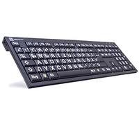 LOGICKEYBOARD LKB Lpwb Bjpu de Keyboard Black/White