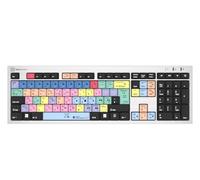 LOGICKEYBOARD SlimLine designed for Adobe Premiere Pro on Windows • UK English layout • p/n LKB-PPROCC-AJPU-UK